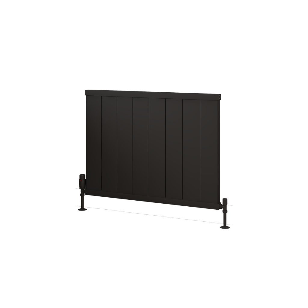 Eastbrook Kingswood paneelradiator 80x60cm 851W zwart mat