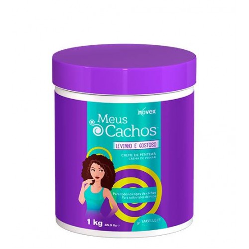 Novex Meus Cachos Creme de Pentear Levinho e Gostoso 1kg