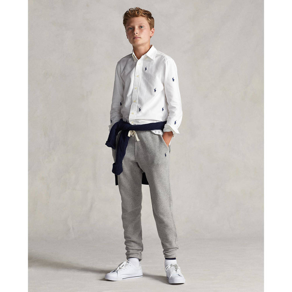 POLO Ralph Lauren joggingbroek met logo grijs