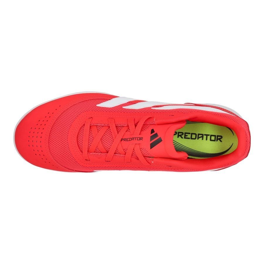 adidas Predator Club Sala IN Pure Victory - Lucid Red/Blanc/Noir