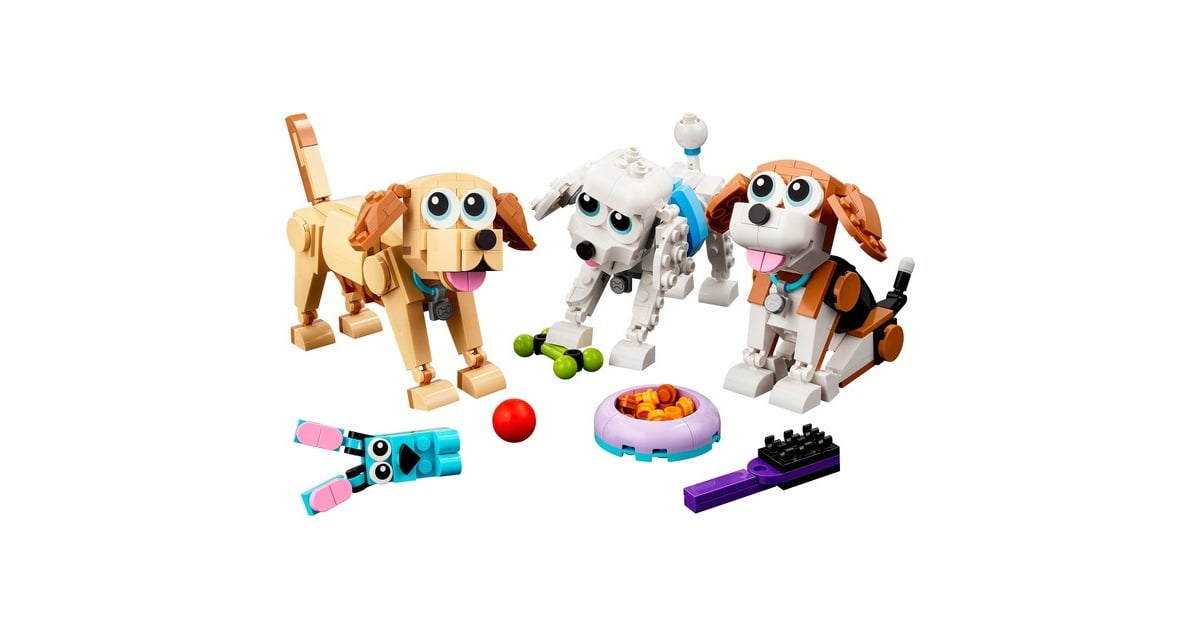 LEGOCreator 3-in-1 - Schattige honden Constructiespeelgoed  (31137)
