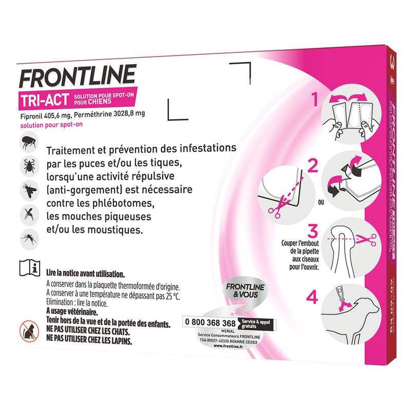 FRONTLINE TRI-ACT, 40 - 60 kg