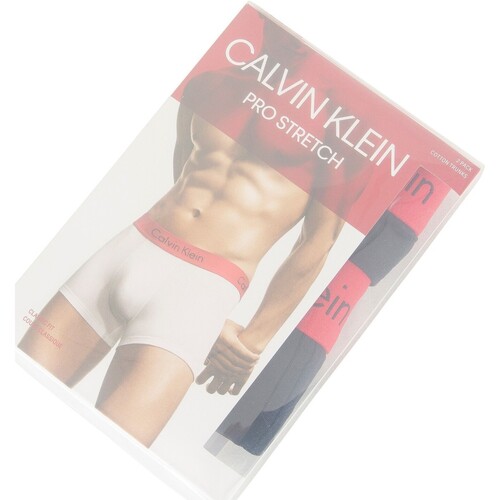 Calvin Klein Jeans - 2 Pack Pro Stretch Trunks Negro