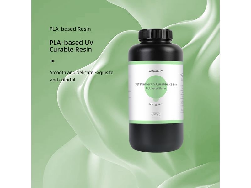 Creality Resin Plus 500 g, Mintgrün UV Resin für DLP / SLA 3D Drucker