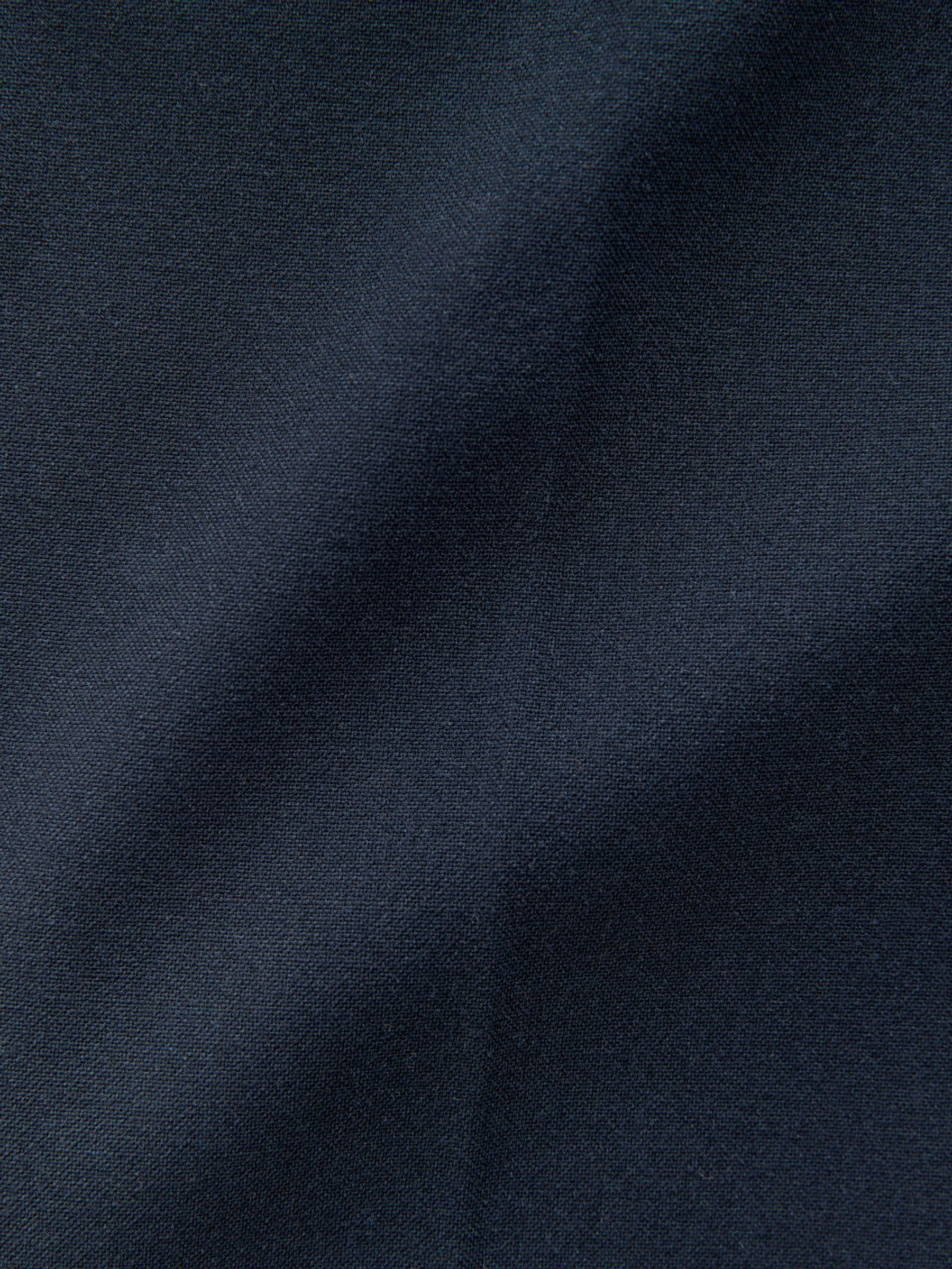 Donkerblauw - Slim fit stretchy Broeken met intern trekkoord