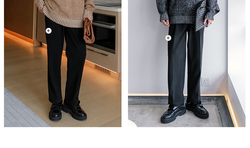 CHIC ERRO - Melange trui met lange mouwen en V-hals