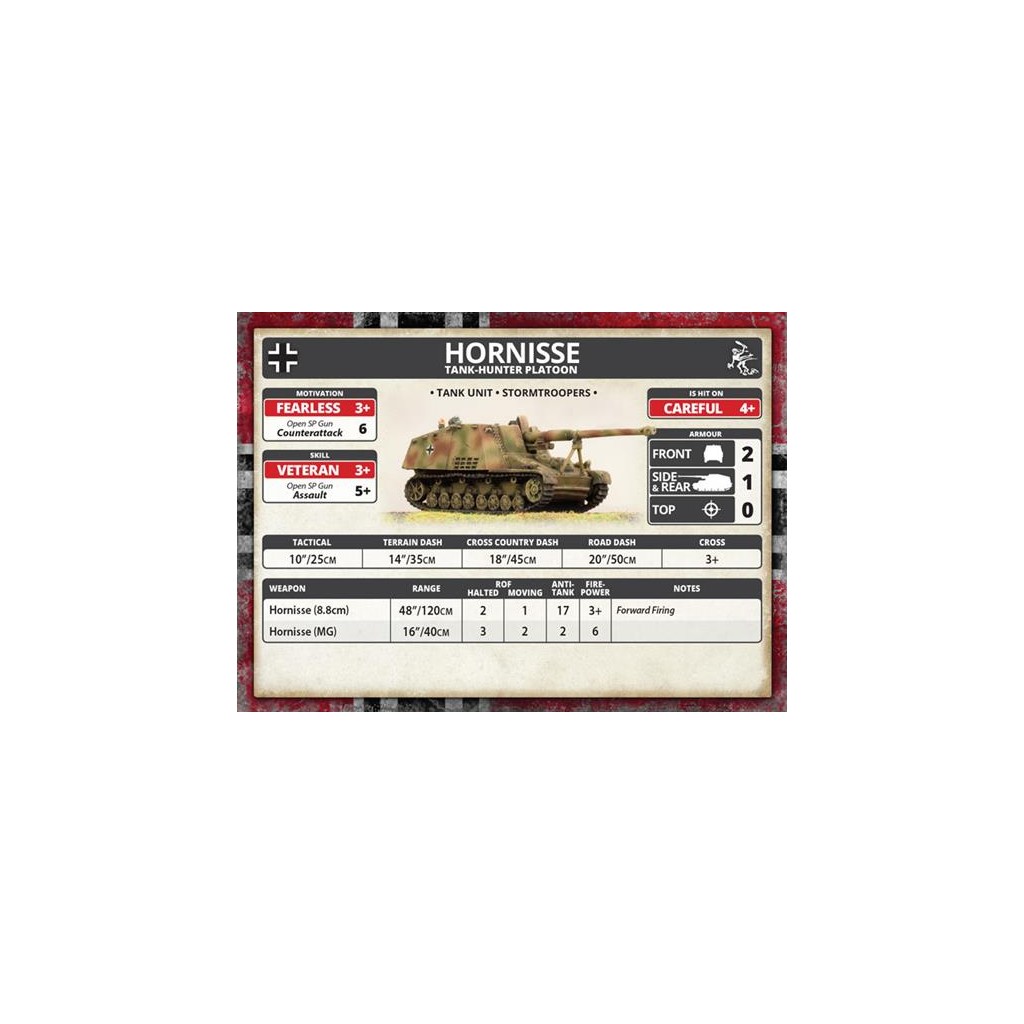 Flames of War - Hornisse Tank Hunter Platoon