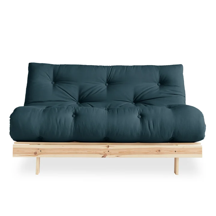 Karup Design - Roots Schlafsofa, 160 x 200 cm, Kiefer natur / grau (746)