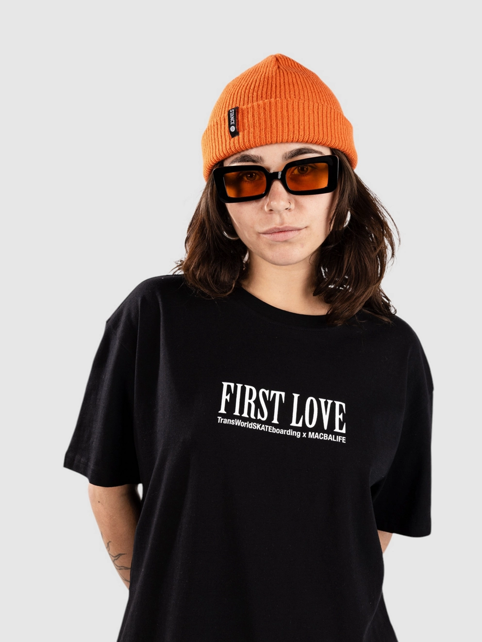 Macba Life First Love T-Shirt blak