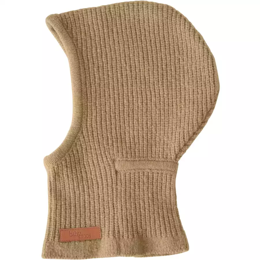 BabyMocs Mütze Vegan hellbraun