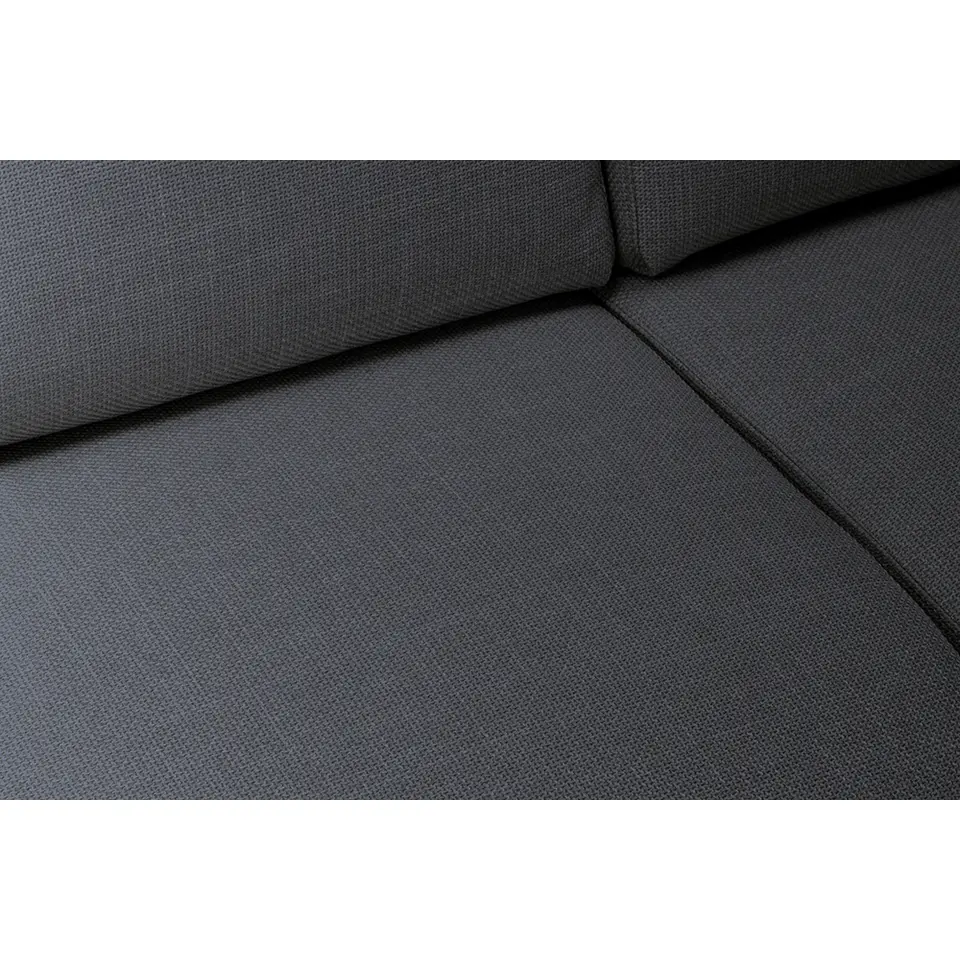 Bank Tom met chaise longue rechts - Basel - antraciet