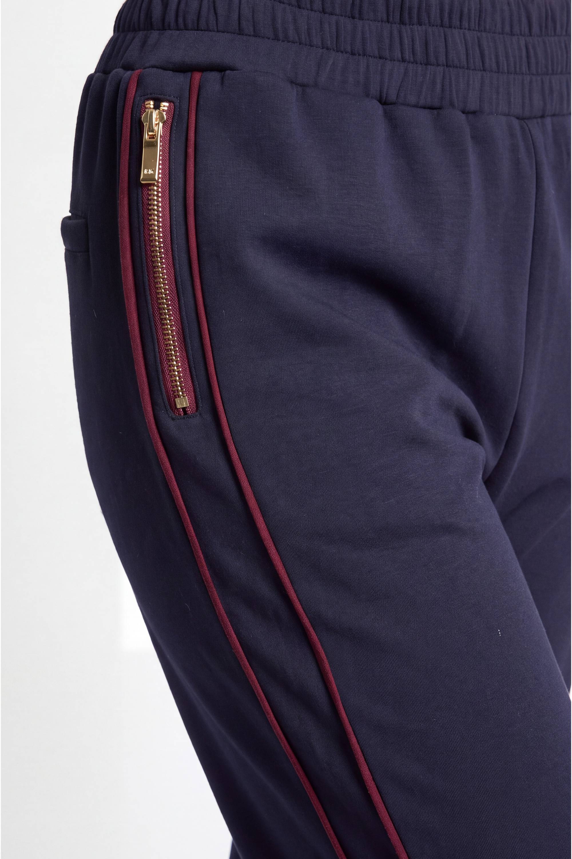 KarenMillen Pantalon En Mélange De Viscose À Détails De Poches Zippées Pour Le Quotidien
