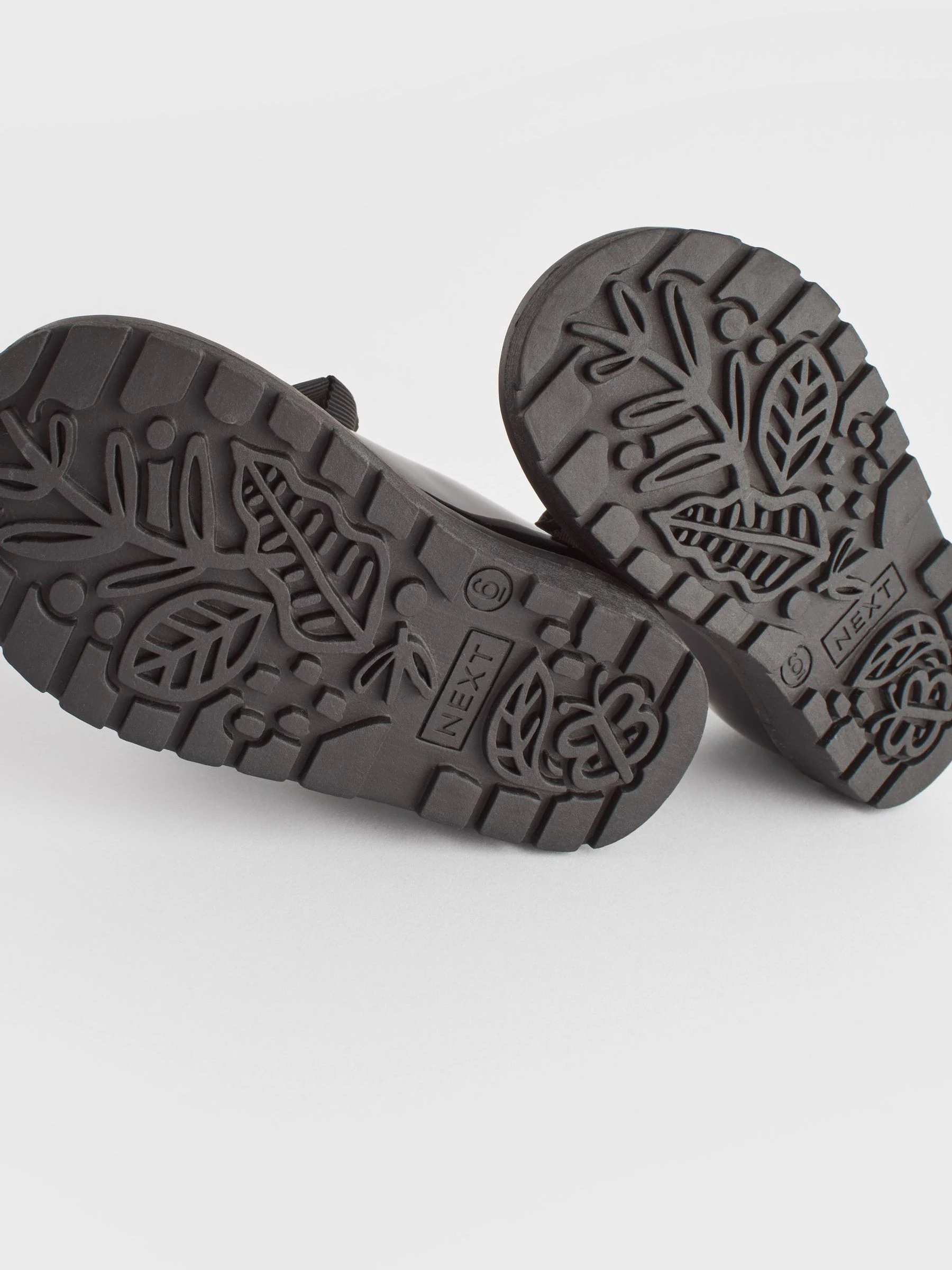 Zwart - Chunky Bow Mary Jane Shoes