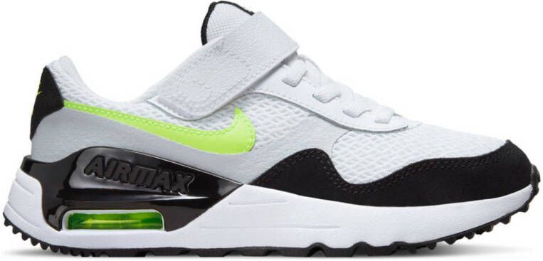 Nike Air Max Systm (PS) Sneakers Unisex White Black Volt Pure Platinum