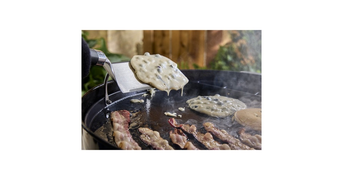 WeberFull-Size Plancha - Voor houtskoolbarbecues 57 cm grillplaat  (Zwart)