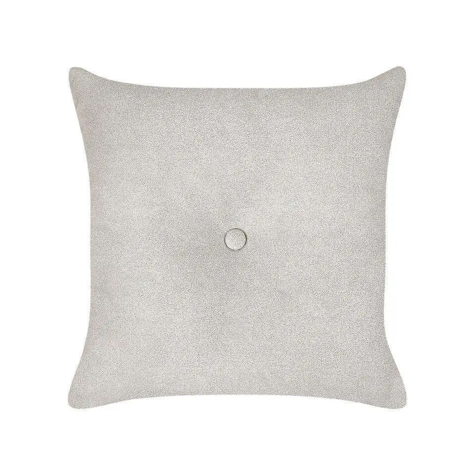 LATTES II - Chaise longue - Taupe - Rechterzijde - Fluweel