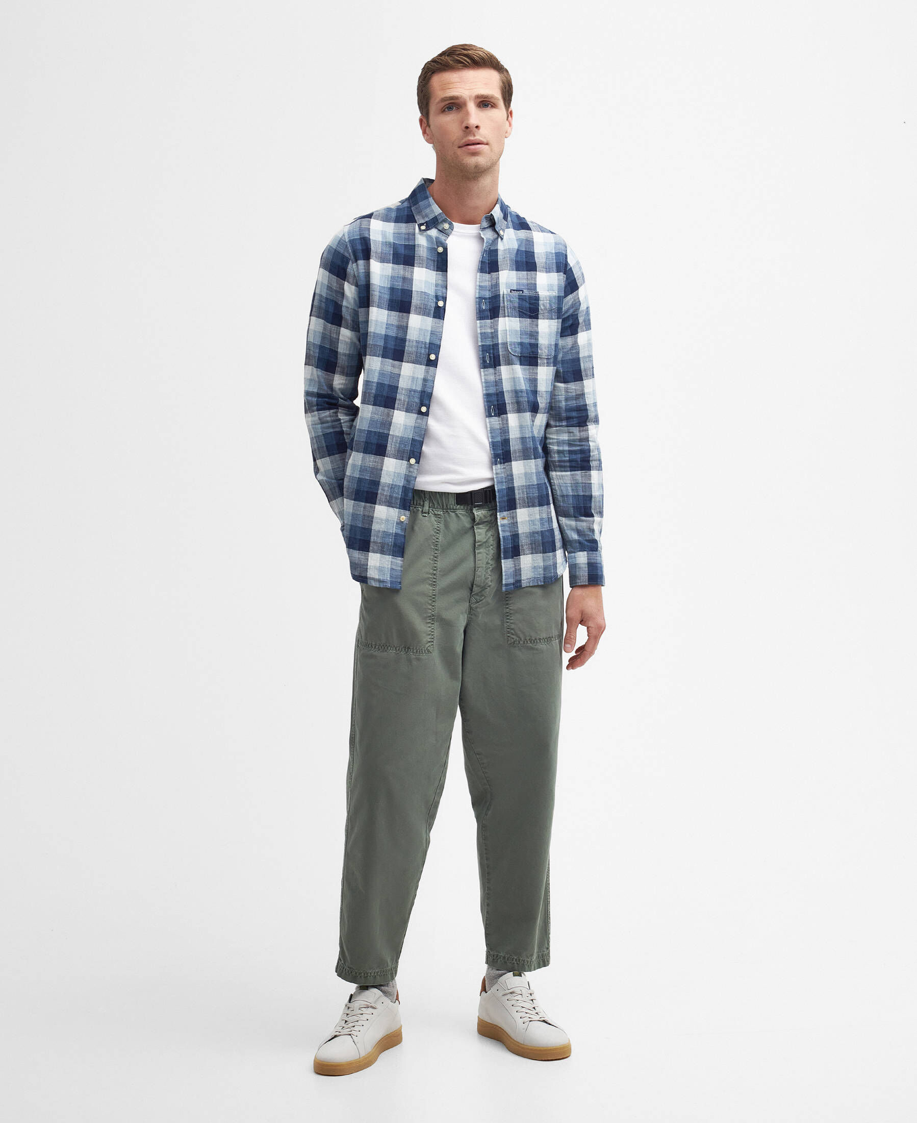 Barbour| Herren Hemd HILLROAD Tailored Fit Langarm