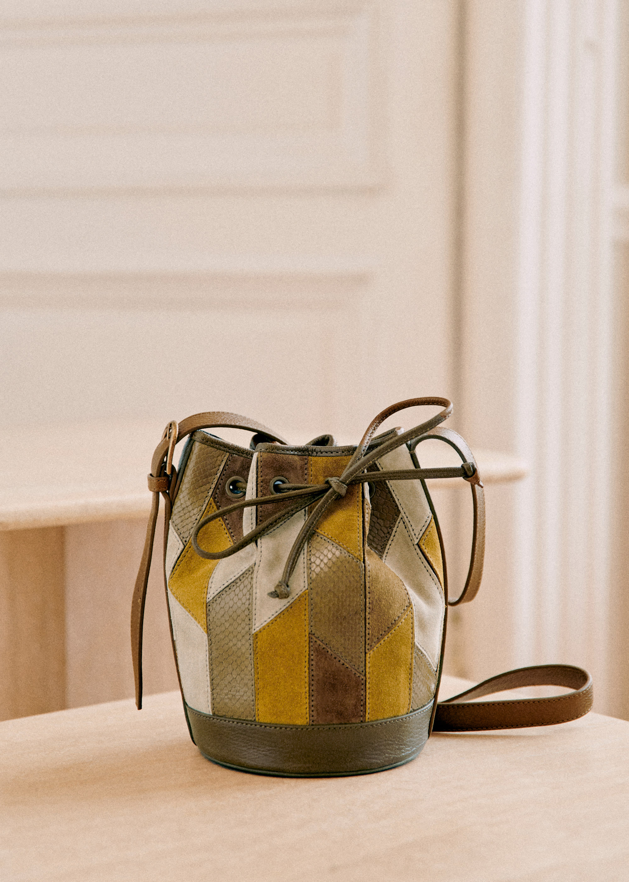 Bourse Mini Farrow - Kaki patchwork multi - SACS/NEW SACS Nos Sacs Iconiques 5906336