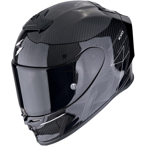 Scorpion - Casque Exo-R1 Evo Carbon Air Cynergy Noir / Blanc