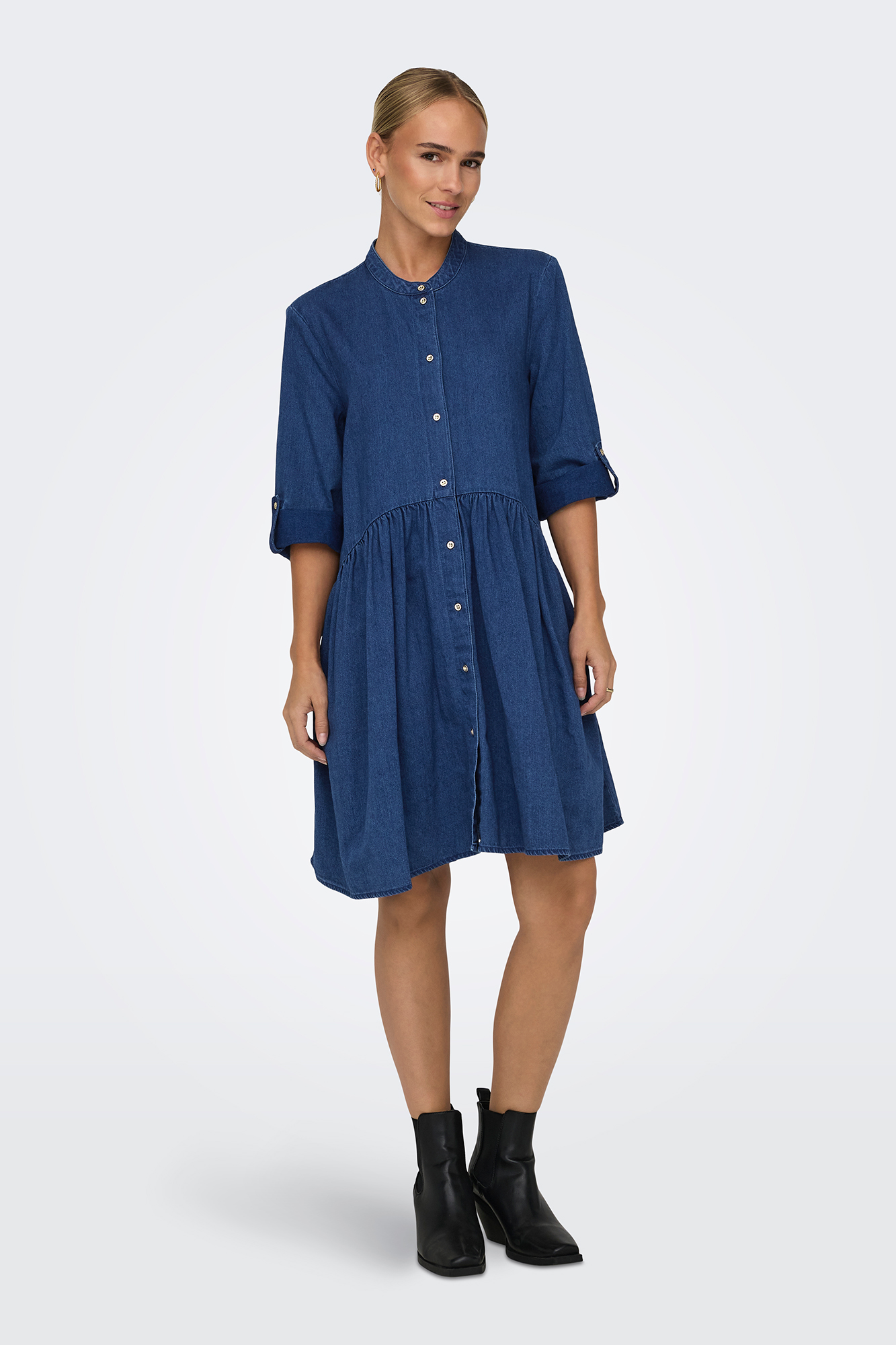 Vestido jeans curto