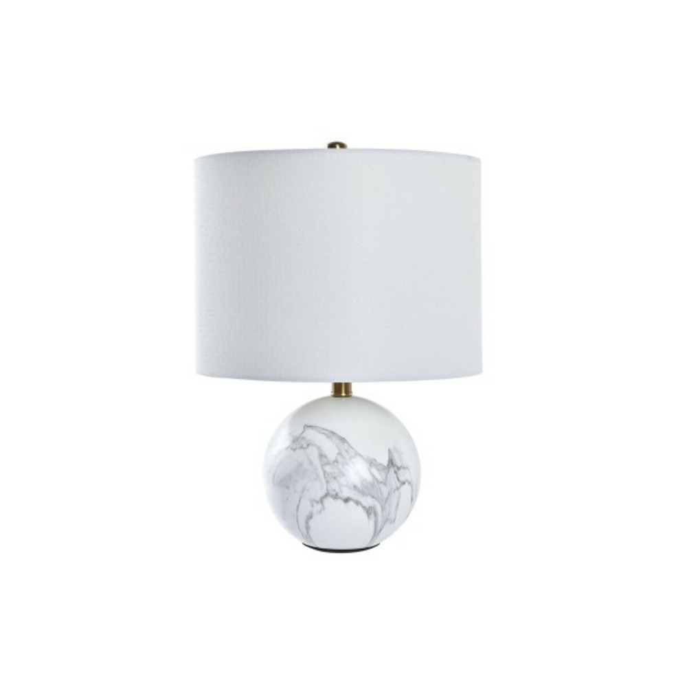 Lampe de bureau doré blanc 220 v 50 w moderne (36 x 36 x 52 cm)