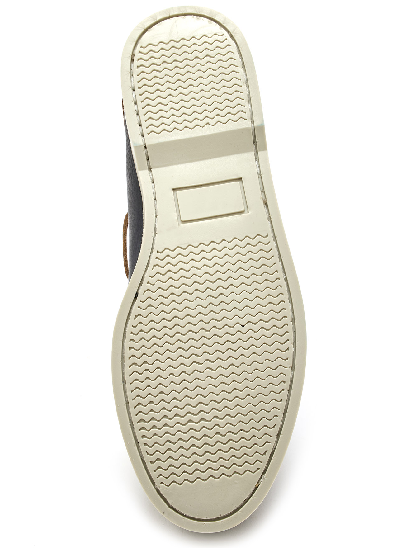 Derbies style bateau tout cuir