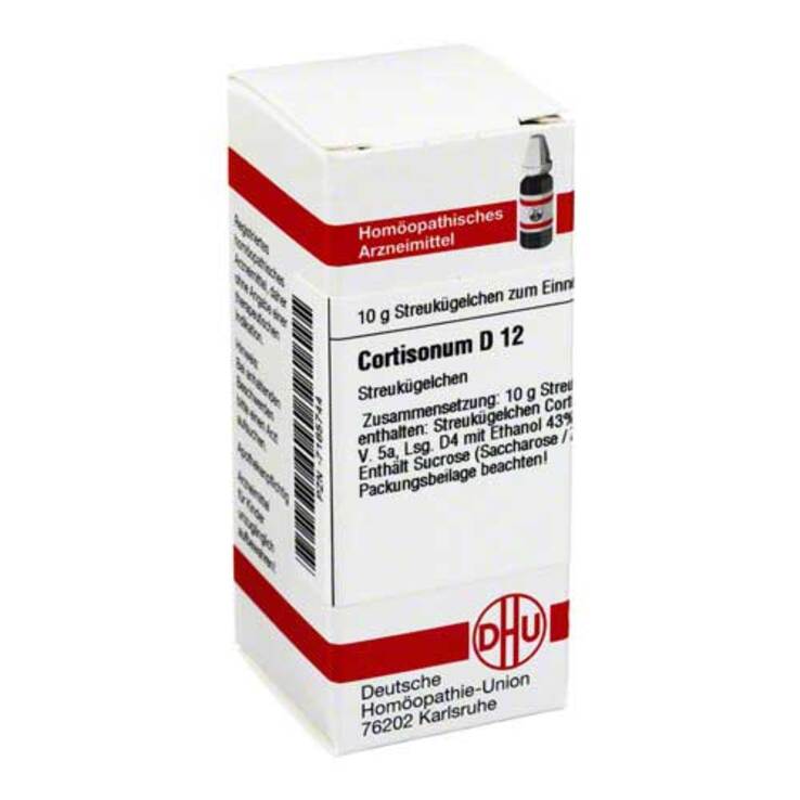 DHU Cortisonum D 12 Globuli, 10 g
