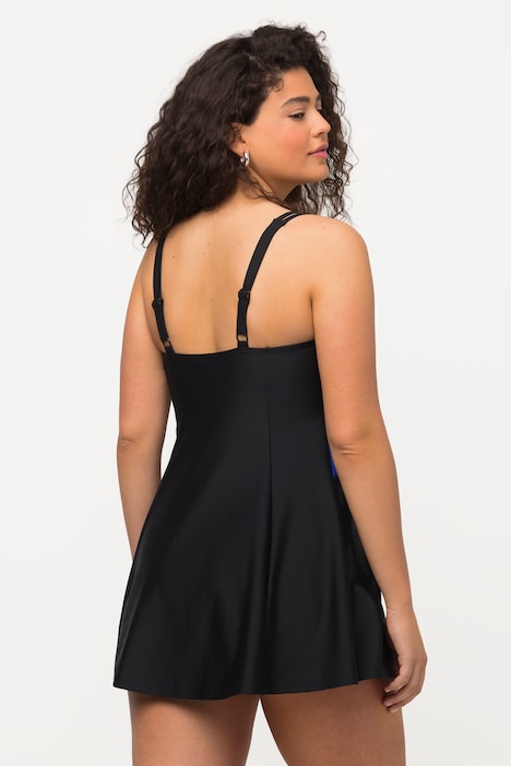 Badekleid, Softcups, Ziersteine, verstellbare Träger