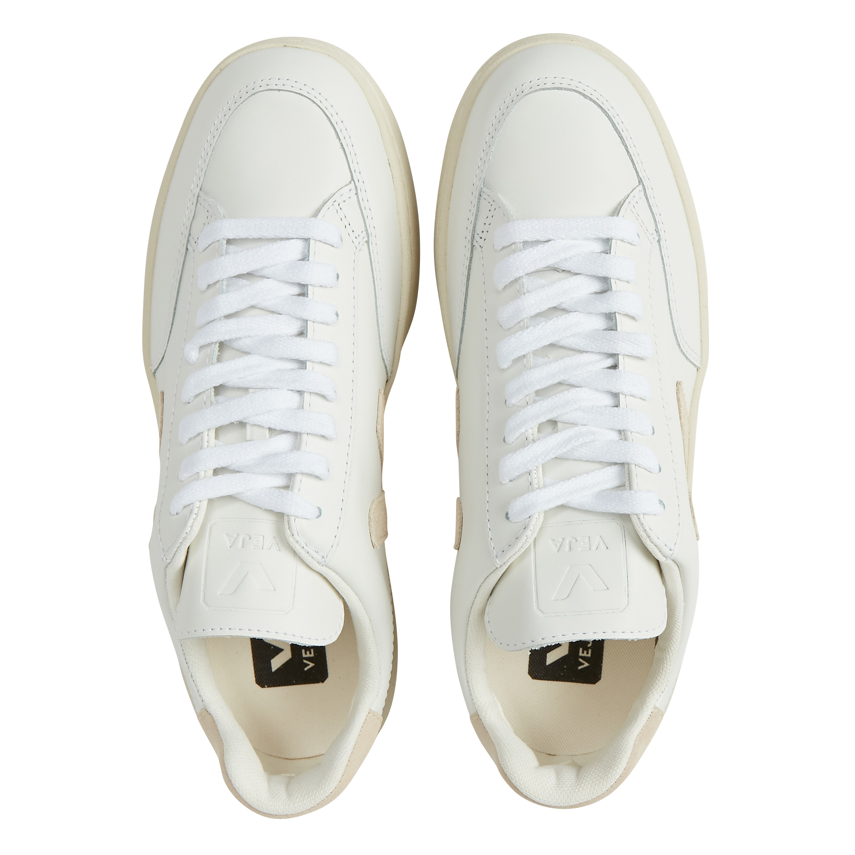 V-12 - Veja V-12 en cuir | Blanc