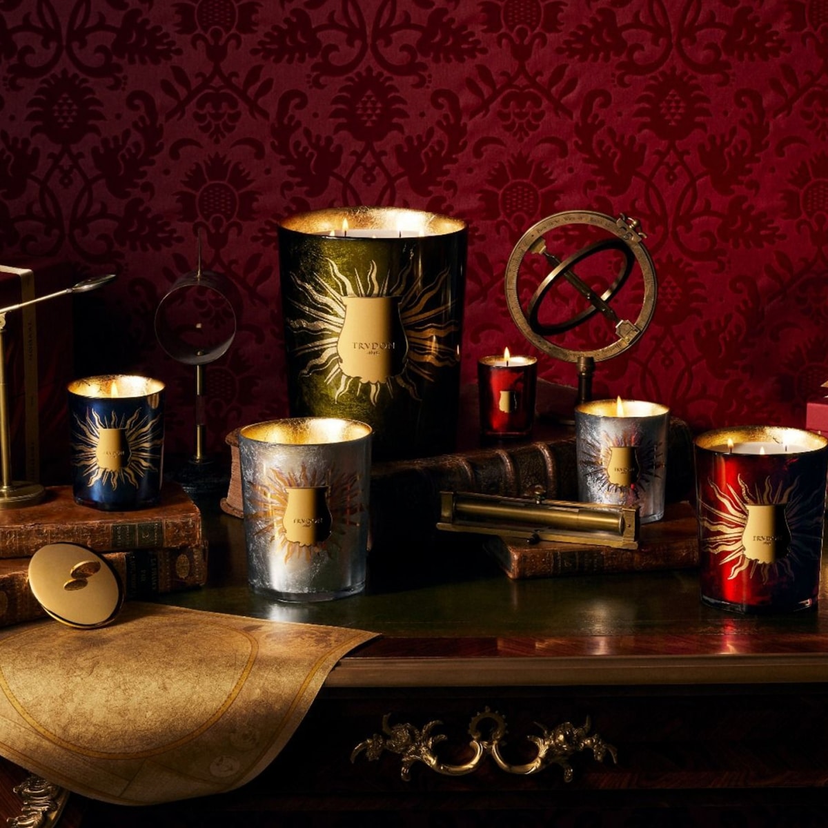 Trudon Astral Gabriel - Feu de Bois Gourmand Bougie Intermède