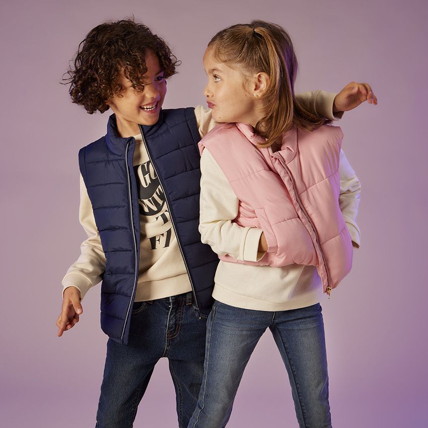 Sweat en molleton print fantaisie pour garçon - Ecru