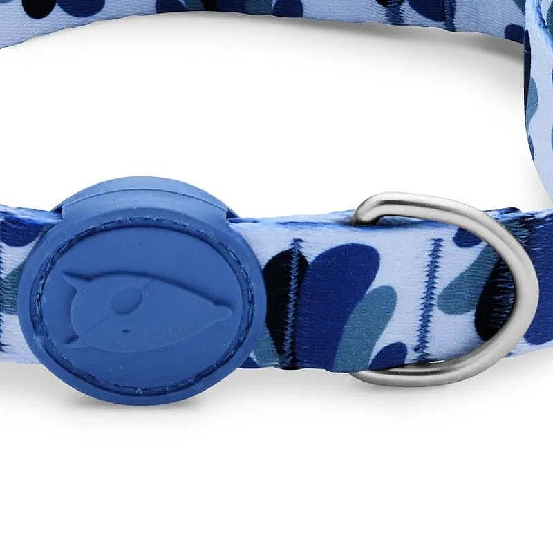 Morso Honden Halsband Gerecycled | Medium | Splash Blauw | 13834.6