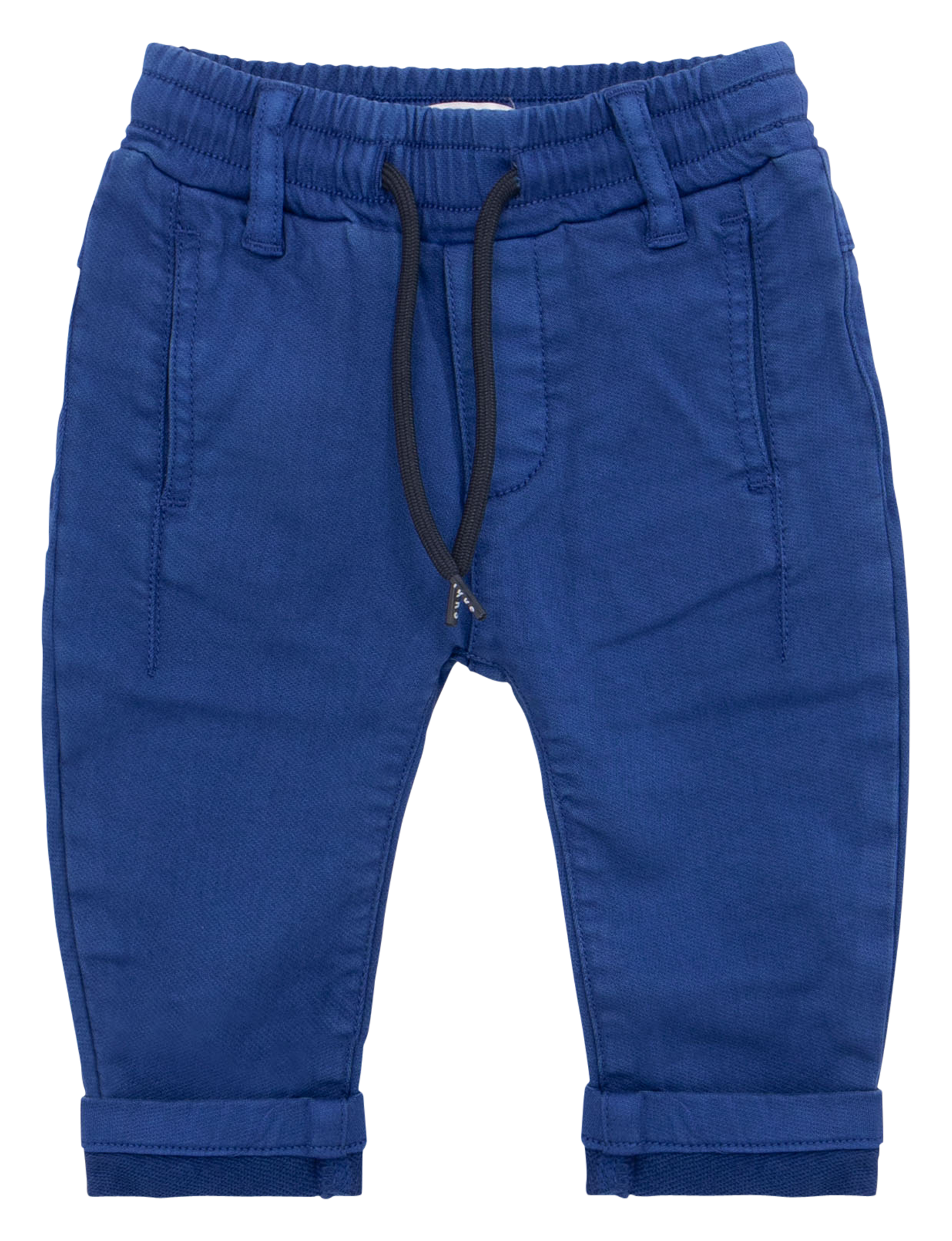 Jean droit en coton mélangé | Bleu
