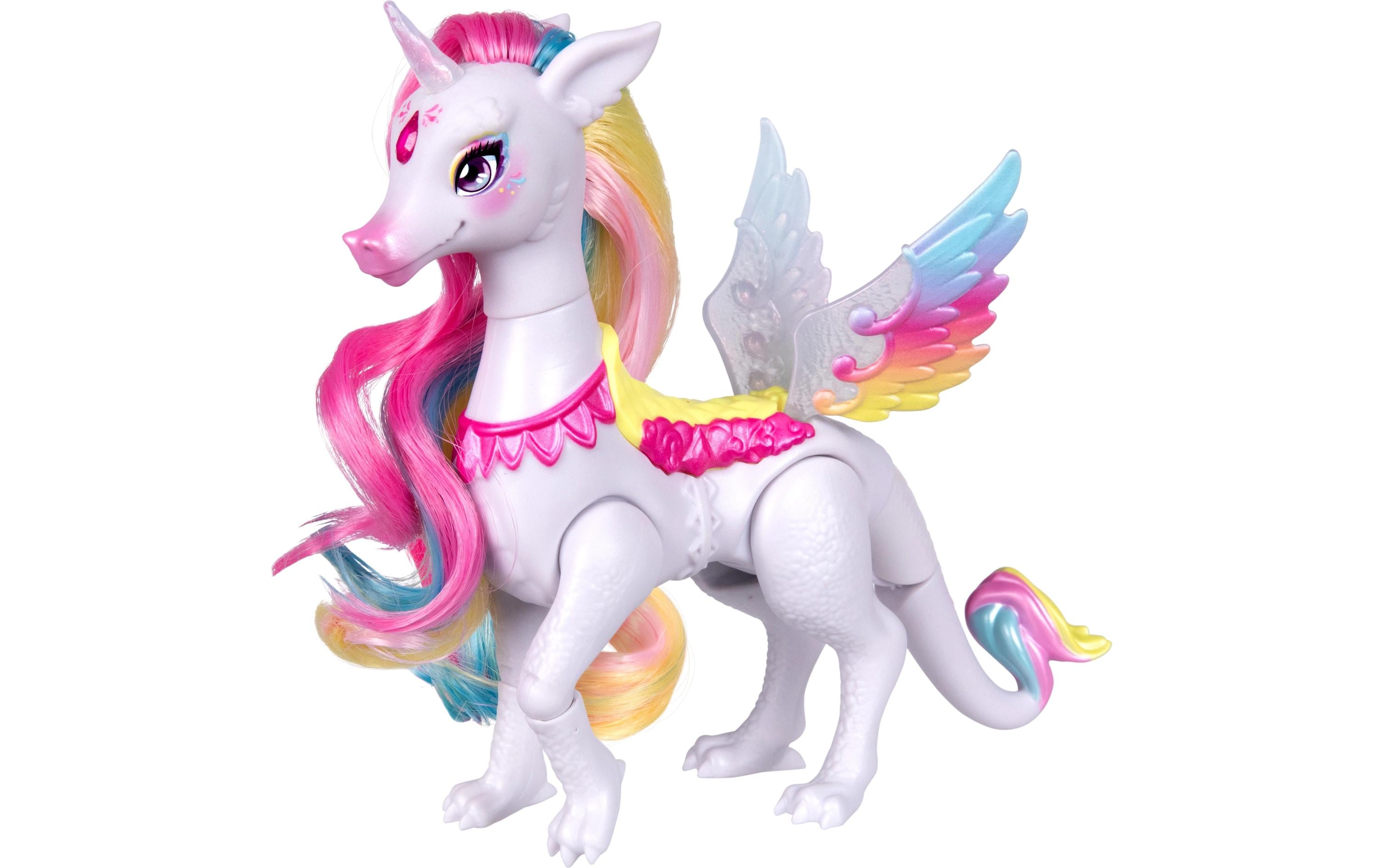 Magic Mixies Pixlings S2 UniaBezaubernde Pixling-Puppe Unia mit ihrem Pegacorn