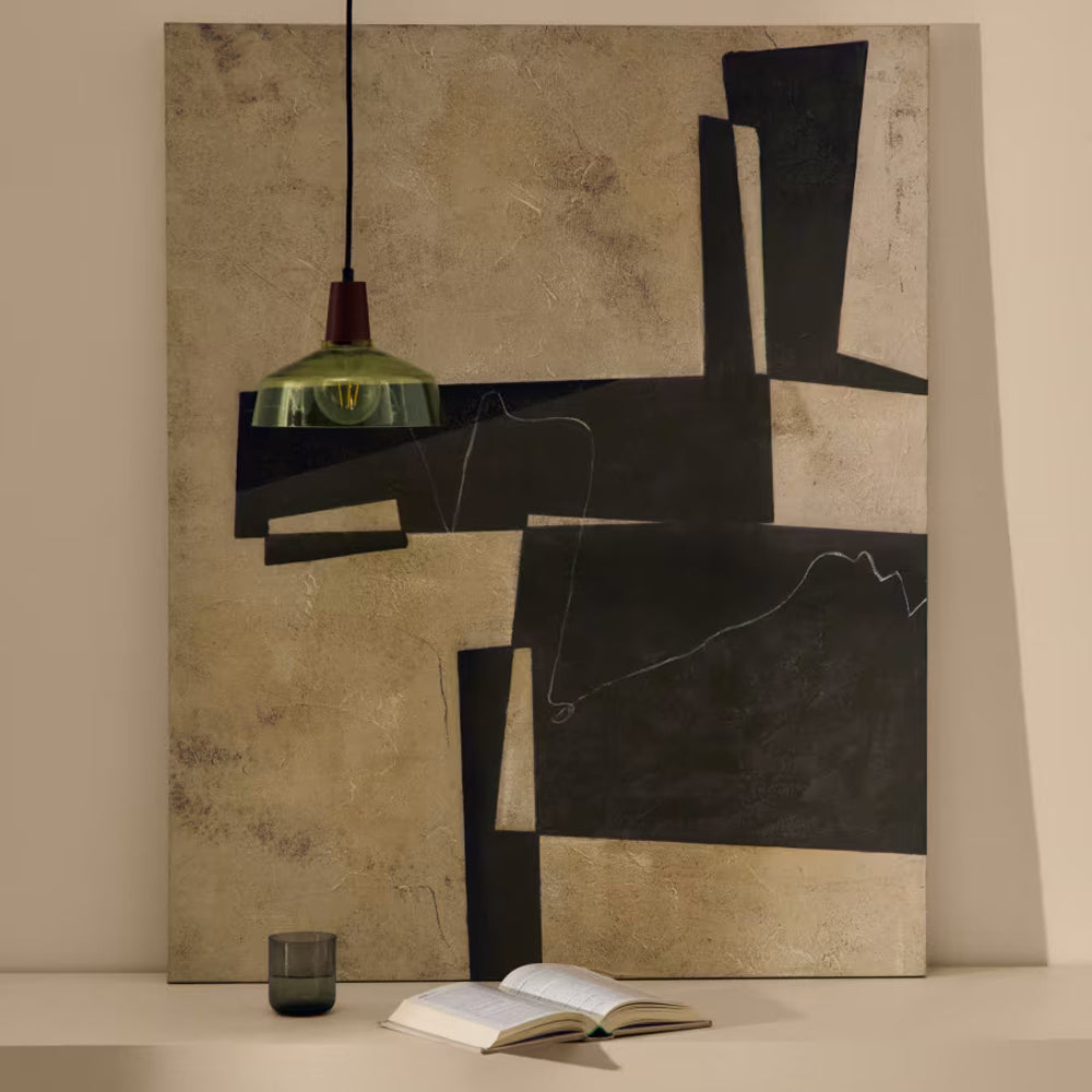 Kave Home Fida Schilderij 118 x 94 cm