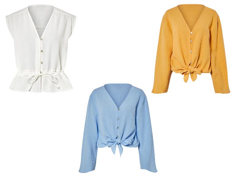 Mousseline dames blouse