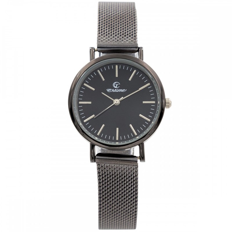Montre Femme CHTIME bracelet Acier Noir