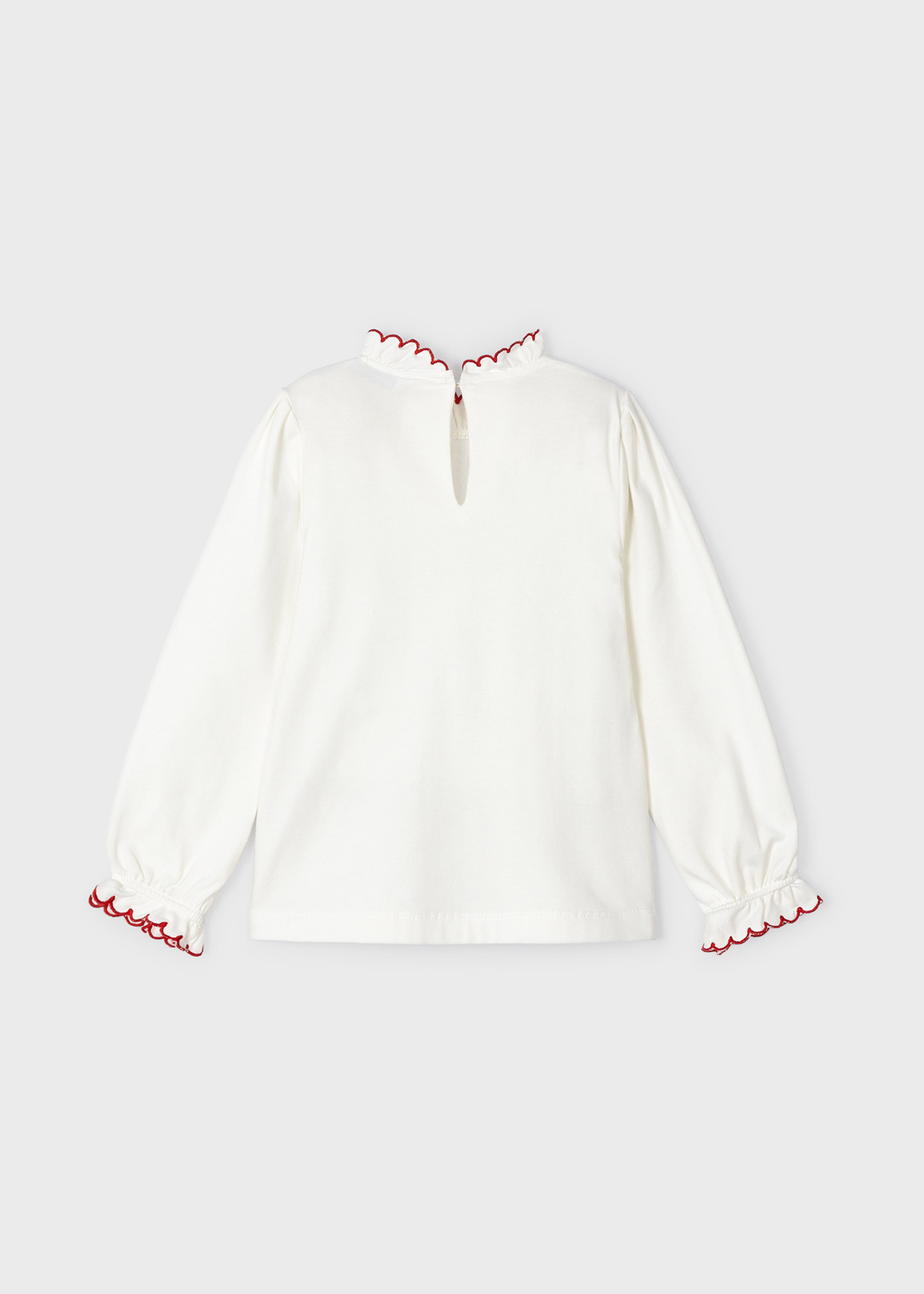 Blusa bordada Better Cotton para meninas