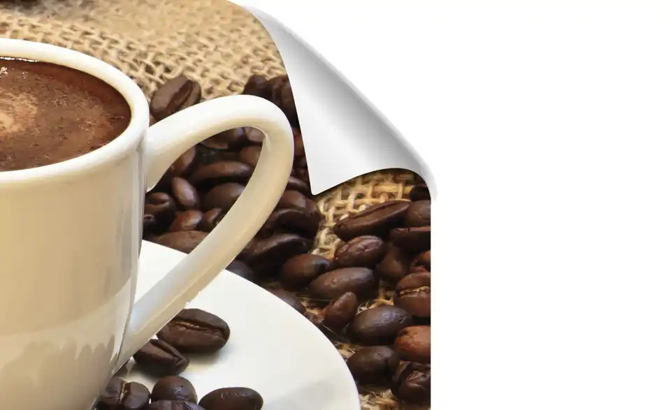 Küchenrückwand-Folie Fixy Kaffeepause 450 cm Kaffeepause