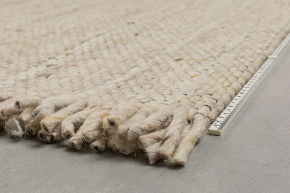 Vloerkleed Frills beige