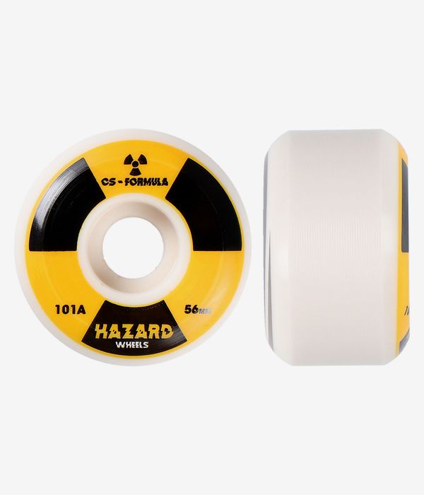 Madness Hazard Radio Active CS Conical Rollen (white) 56mm 101A 4er Pack