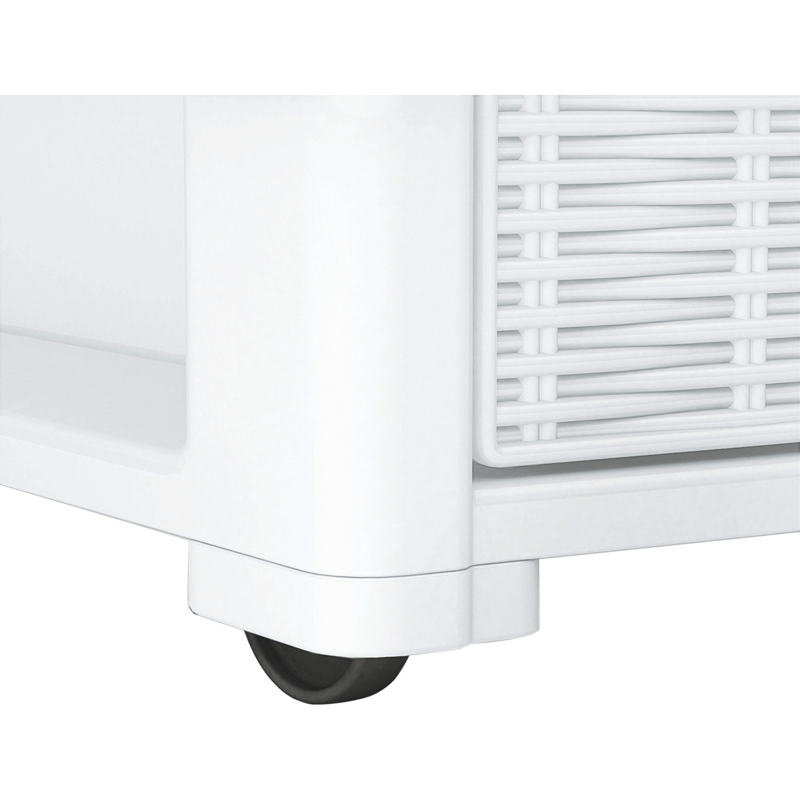 Kommode Elegance Polypropylen 39,5 x 59,5 x 39,5 cm weiss