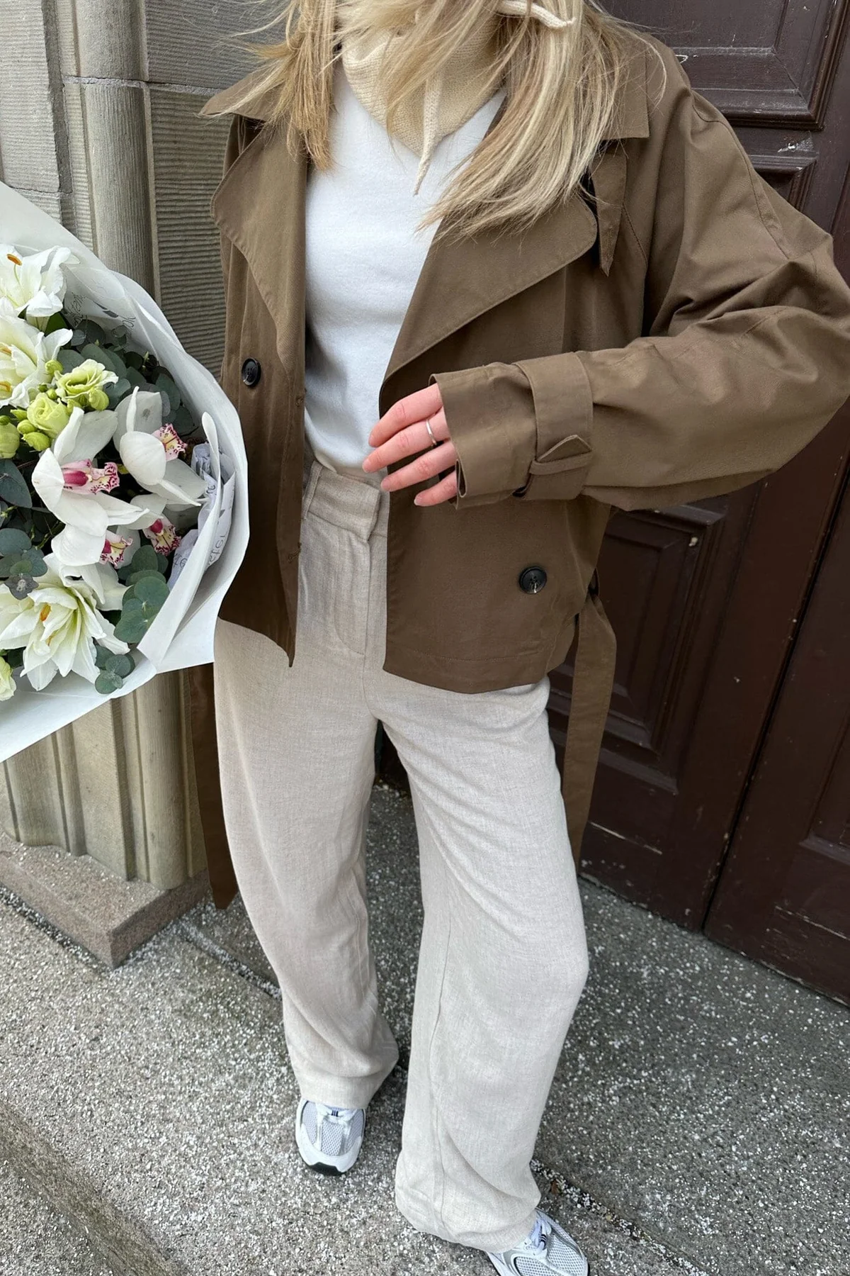 BYIC Almaic Trenchcoat brown brown