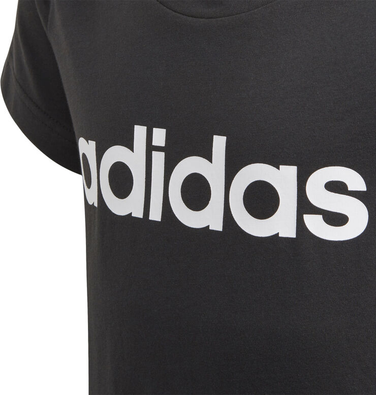 adidas Essentials Linear T-shirt Sort