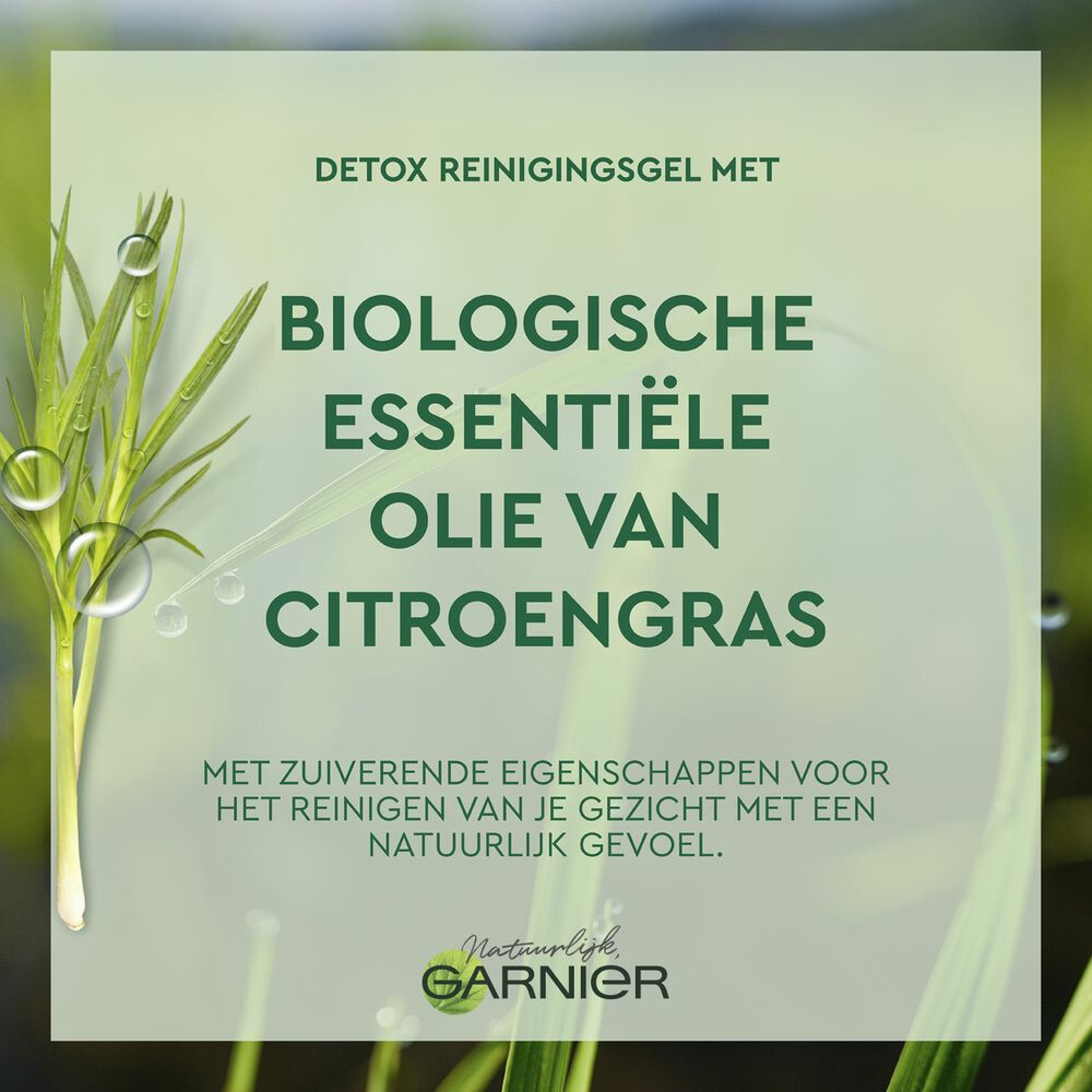 Garnier Bio Reinigingsgel Citroengras Detox 150 ml