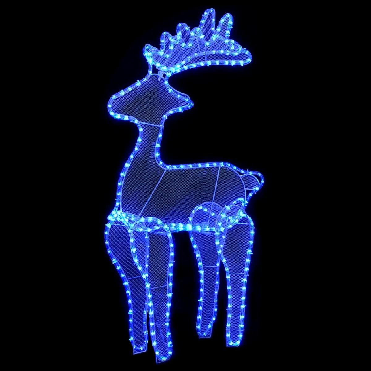 vidaXL Décoration de Noël renne LED 306 cm