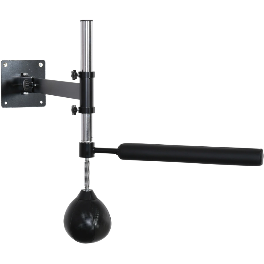 HOMCOM Speedboxen-Trainer mit Reflexstange schwarz