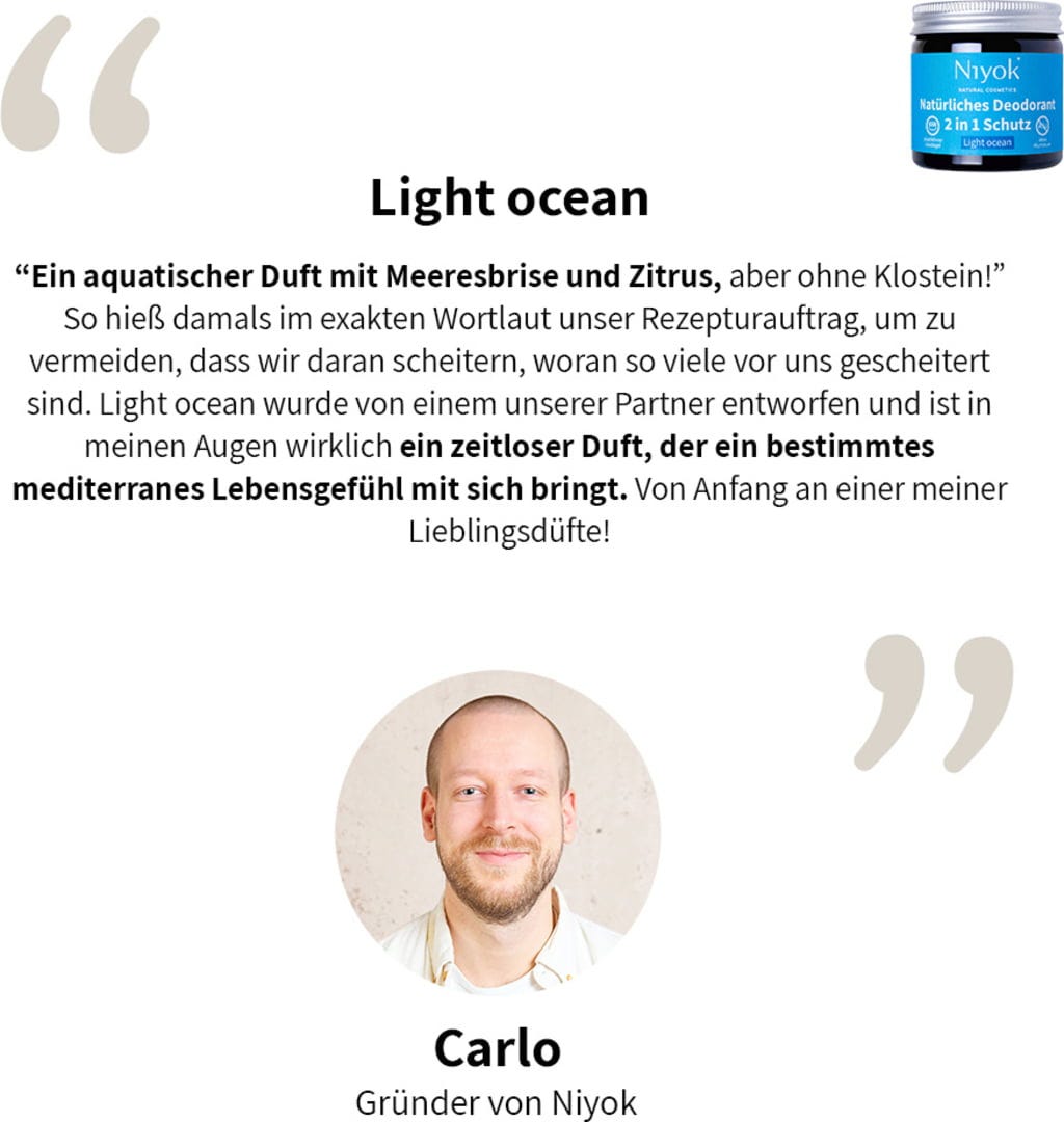 Niyok  2in1 Deo & Antitranspirant Light Ocean, 40 ml