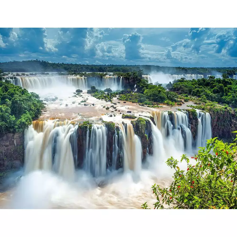 Ravensburger Wasserfälle von Iguazu bunt