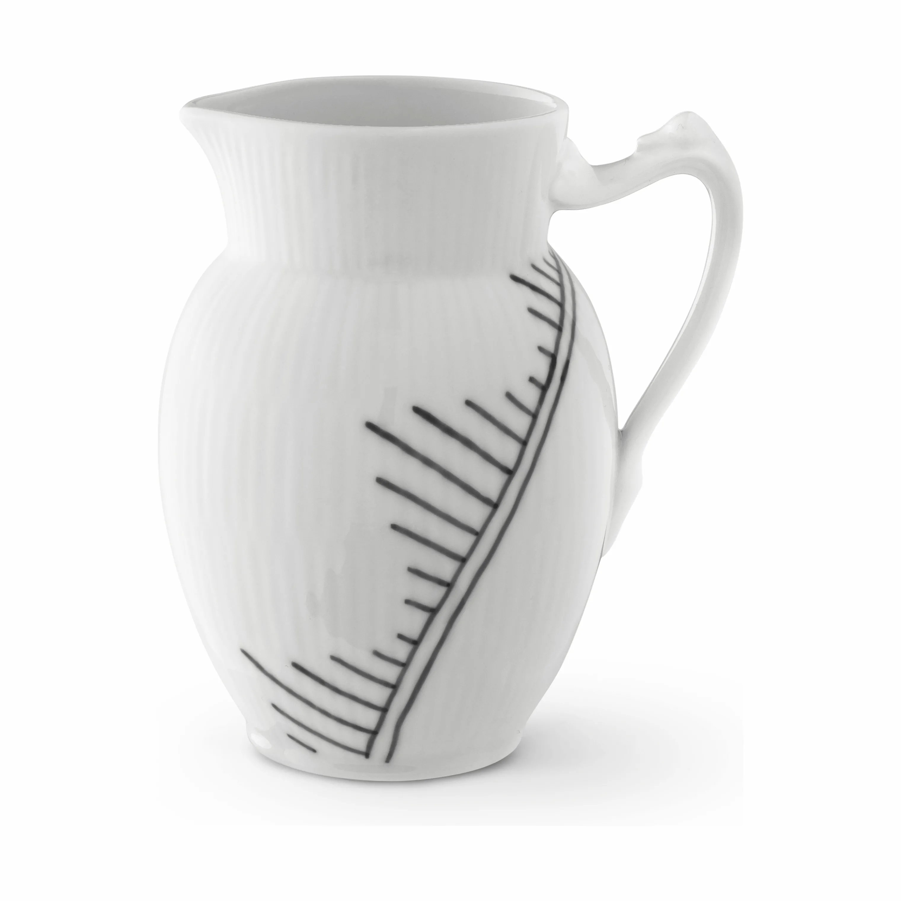 Royal Copenhagen Sort Mega Riflet Kande
